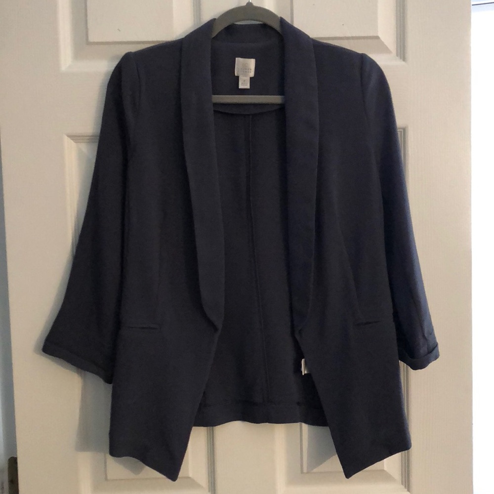 Lauren Conrad Blazer in slate gray